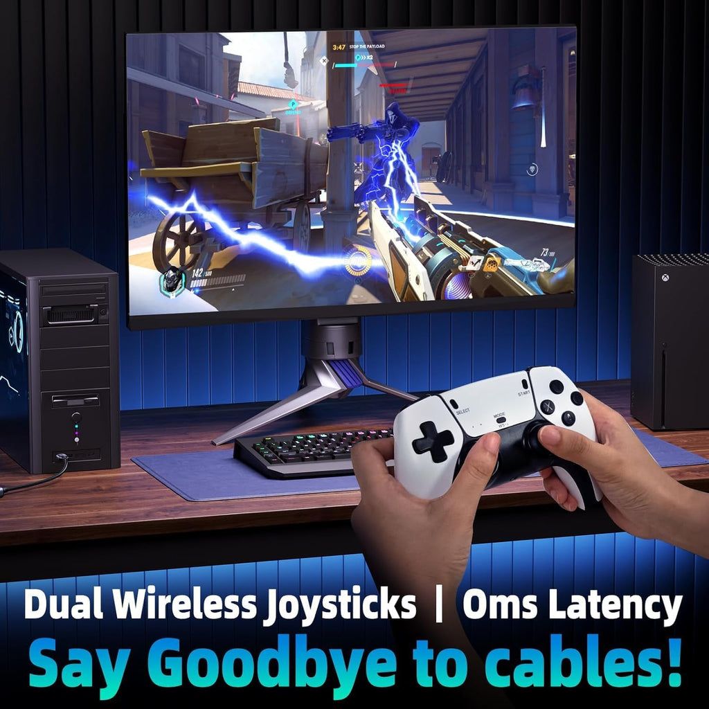Retro Console with 2 Controllers
