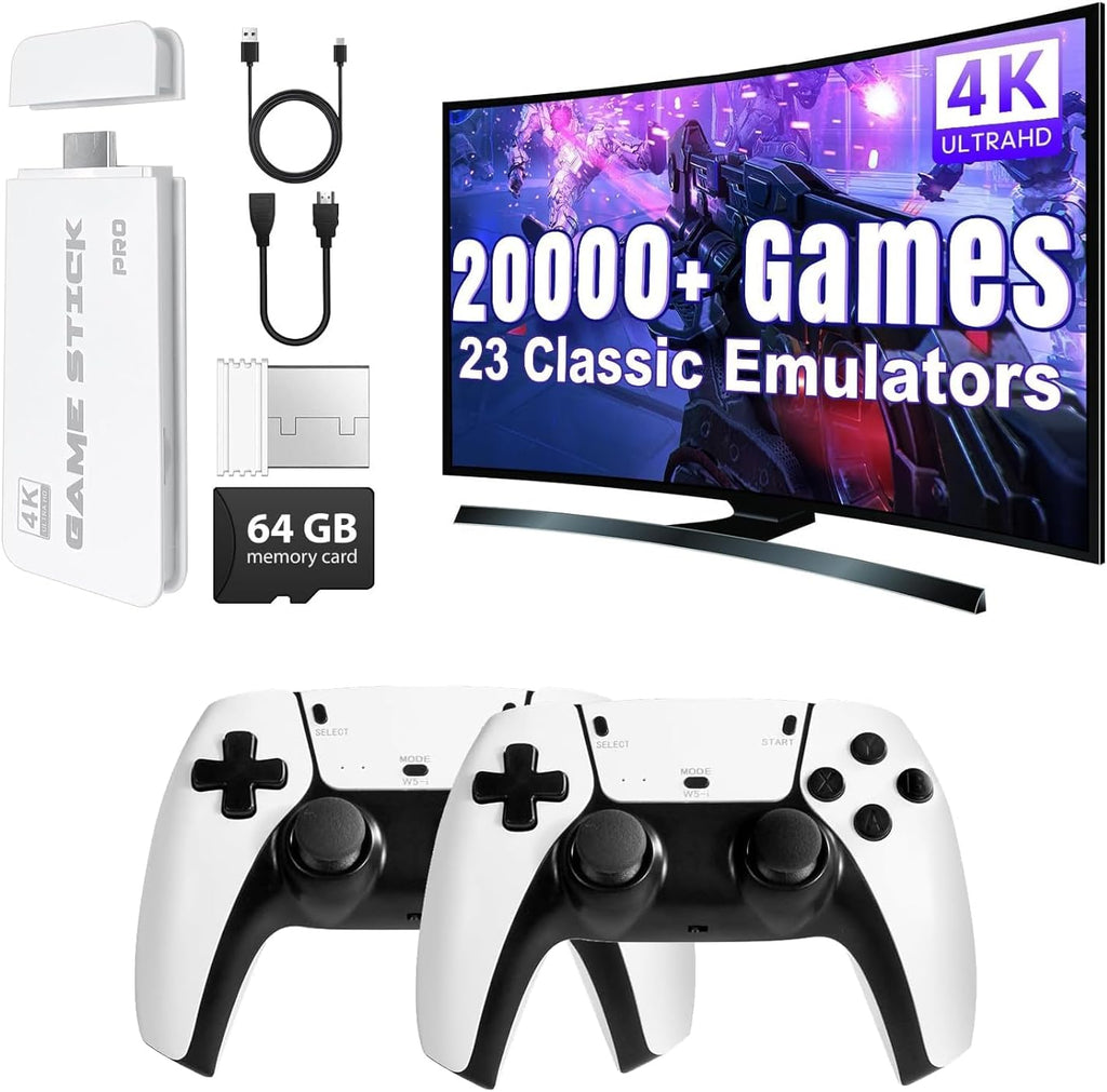 Retro Console with 2 Controllers